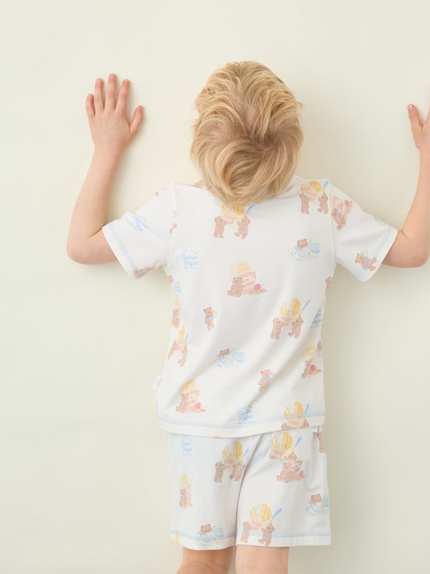 GELATO PIQUE KIDS & BABY「【KIDS】アイスクリームベア柄Tシャツ」|ルームウェア|