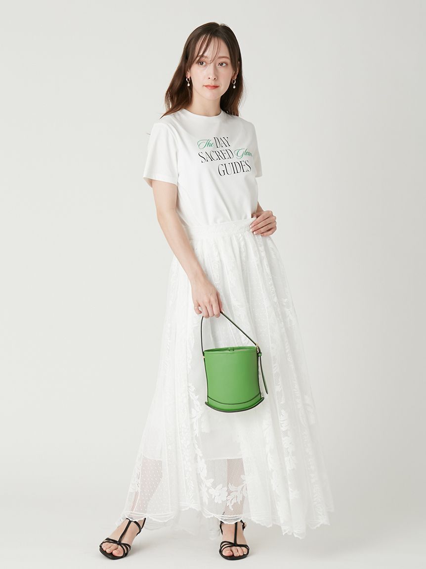 FRAY I.D「カーブラインミニバスケットバッグ」|ハンドバッグ|