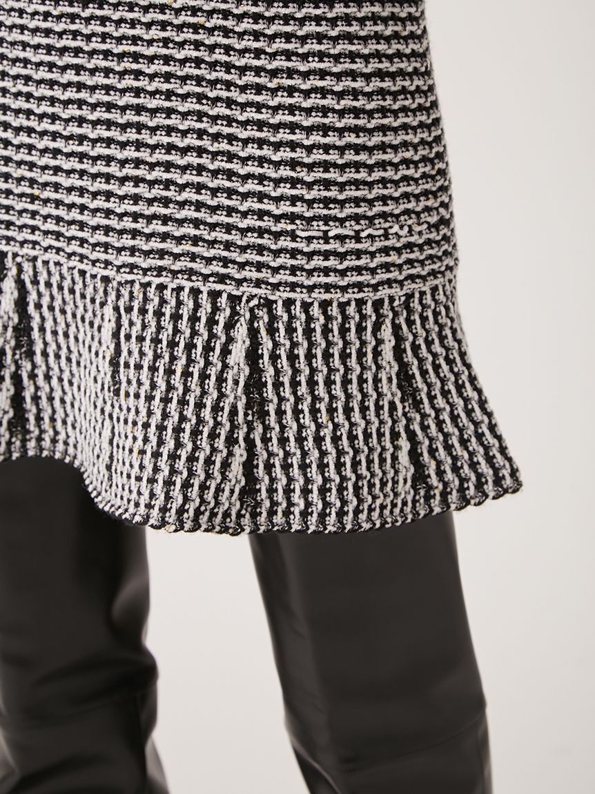 LILY BROWN「【WEB・一部店舗限定カラー】【LILY BROWN&times;MARY QUANT】ツイードニットスカート」|スカート|