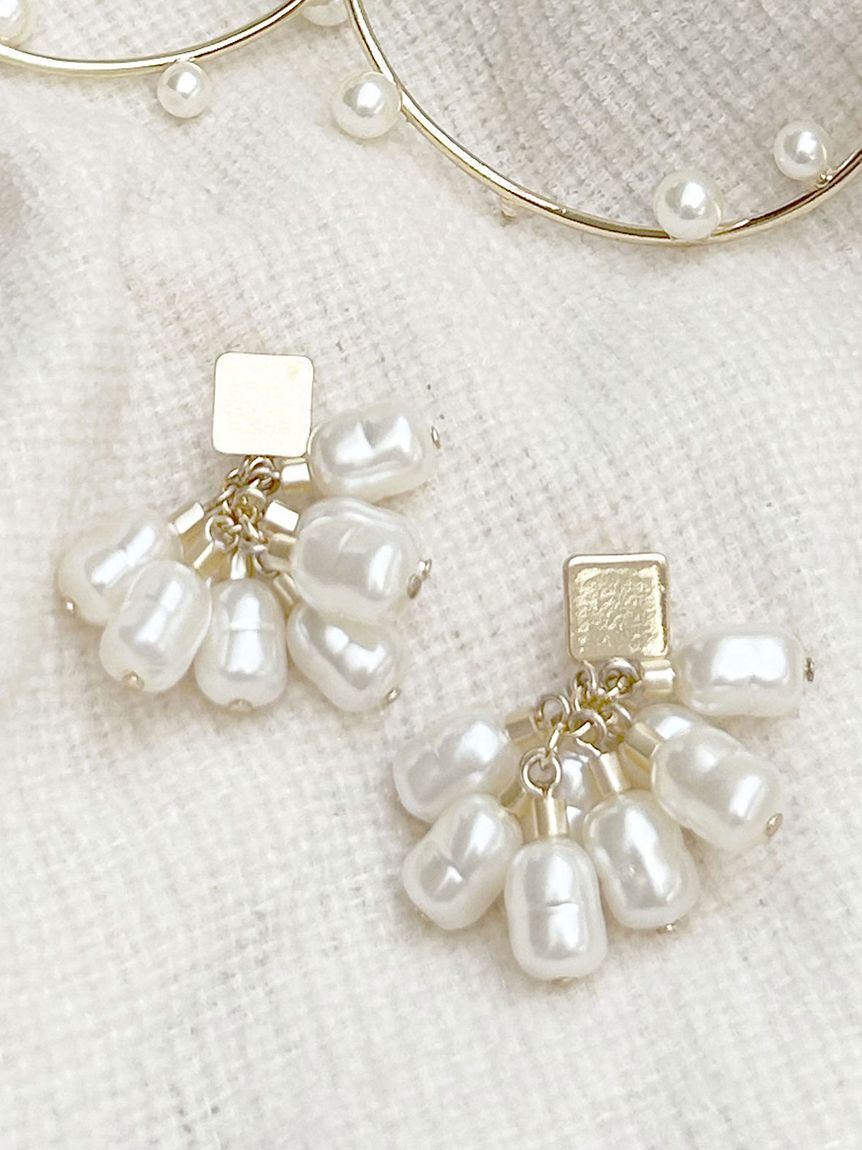 LILY BROWN「バリエーションパールピアス」|ピアス|B