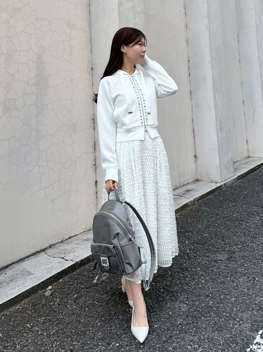 CELFORD「【UVカット】【洗える】フロントビシューフーディー」|パーカー|