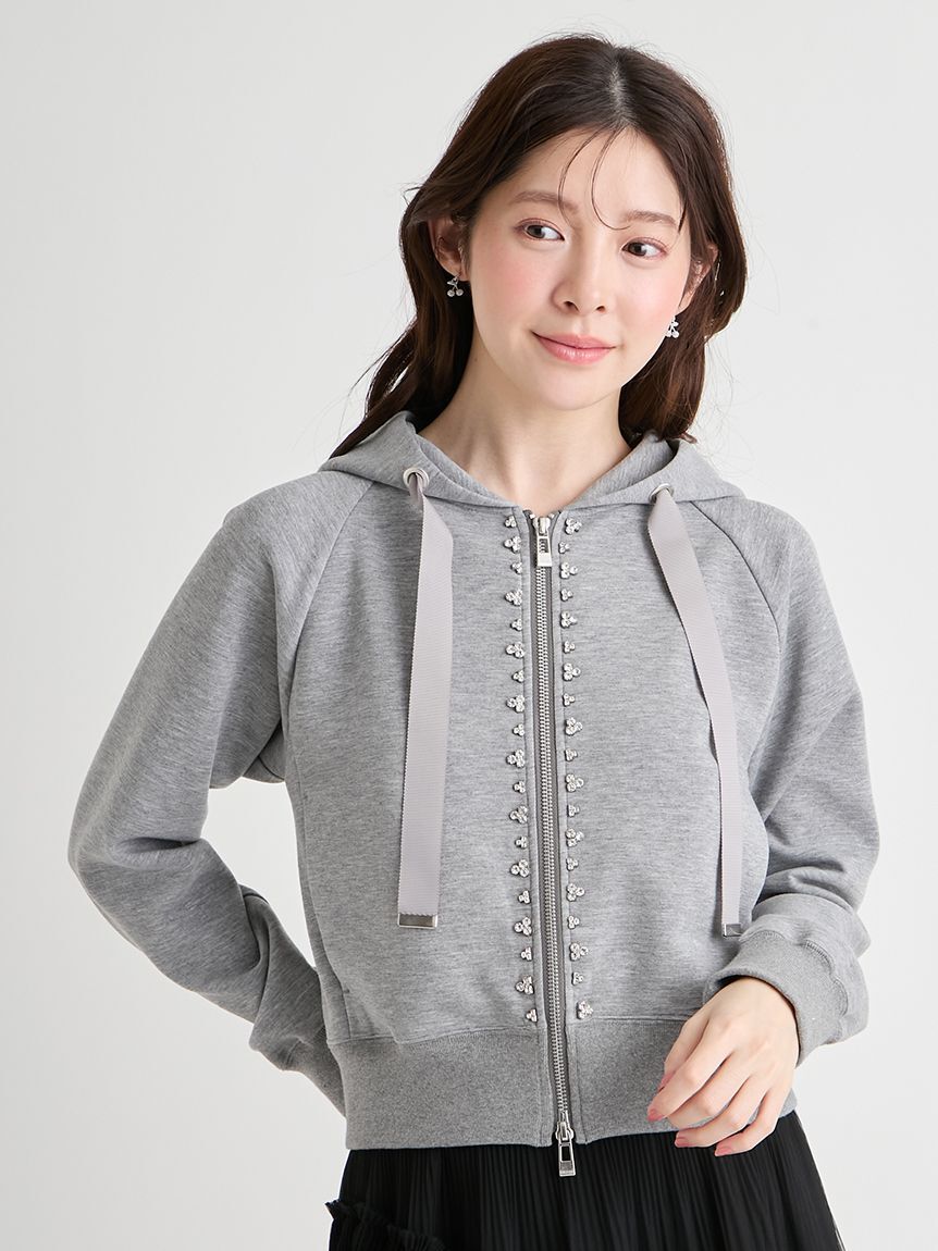 CELFORD「【UVカット】【洗える】フロントビシューフーディー」|パーカー|