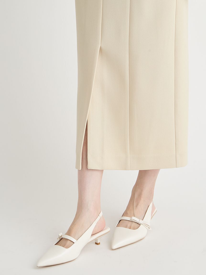 CELFORD「【洗える】スクエアネックタイトワンピース」|ワンピース|