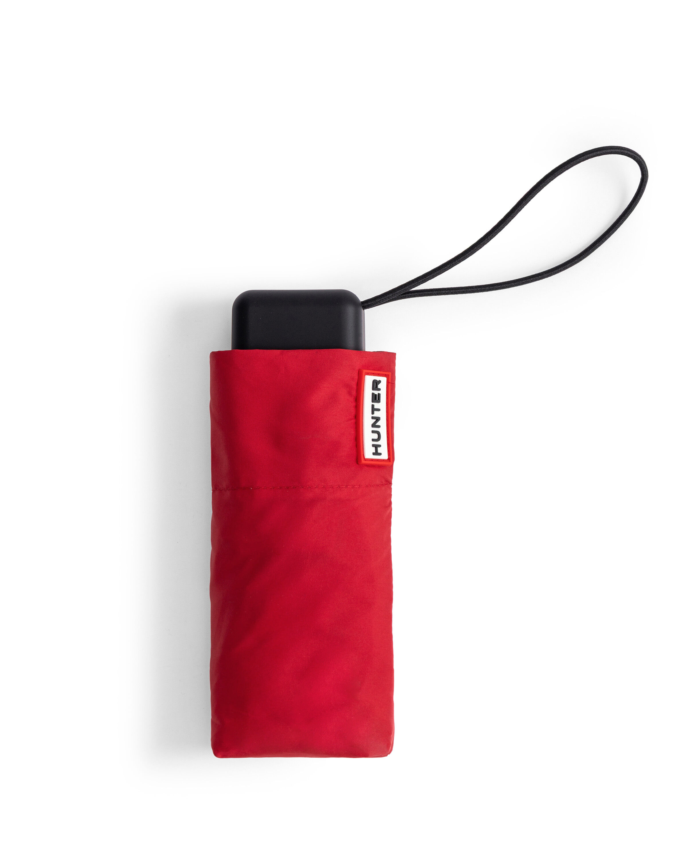 HUNTER「ミニ コンパクト アンブレラ」|傘|赤