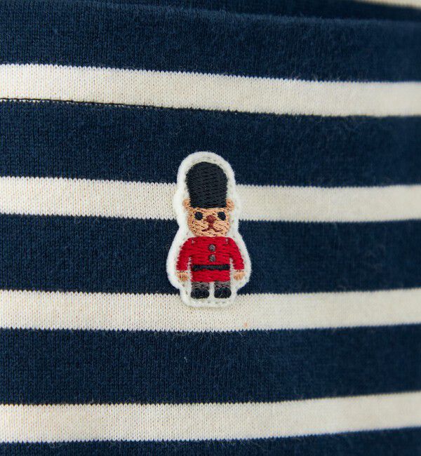 MACKINTOSH PHILOSOPHY「バッキンガムベア ボーダーポケットロンT」|Tシャツ・カットソー|