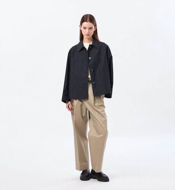 MACKINTOSH PHILOSOPHY「【WELBURY SHORT(ウェルベリーショート)】レインウェザークロス製」|ステンカラーコート|