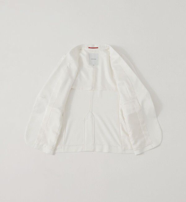  「【ウォッシャブル/セットアップ対応】ハーフスリーブシングルジャケット」|テーラードジャケット|