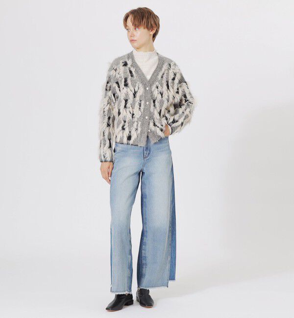  「ジャカードニットカーディガン」|ニット・セーター|