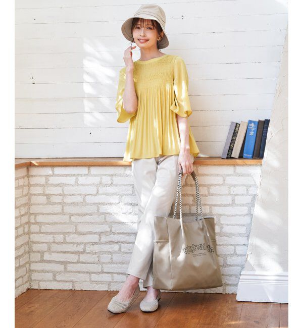 ikka「撥水ロゴ入りビッグトートバッグ」|その他|