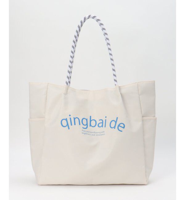 ikka「撥水ロゴ入りビッグトートバッグ」|その他|