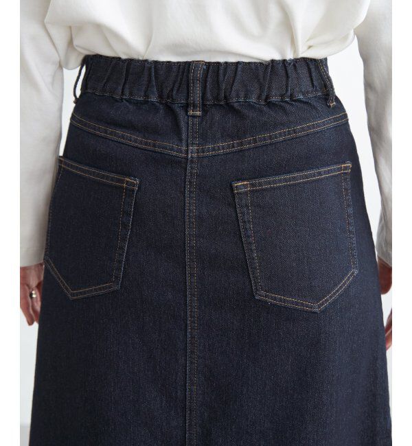ikka「デニムロングスカート」|スカート|