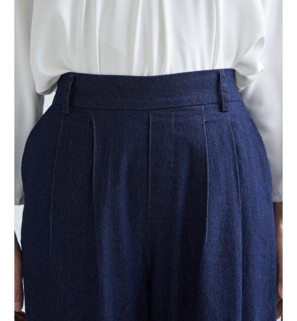 ikka「デニム／チノワイドパンツ」|その他|