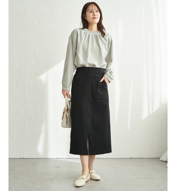 ikka「GOKU楽タイトスカート」|スカート|