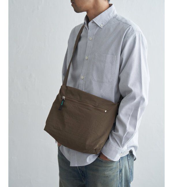 ikka「撥水ナイロン5PKショルダーバッグ」|その他|コーヒー