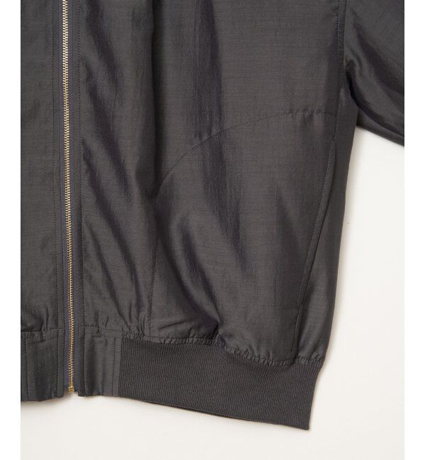 ikka「【雑誌InRed5月号掲載】シアーリブブルゾン」|ブルゾン・スタジャン|