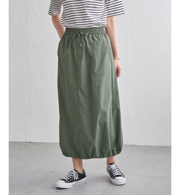 ikka「ドライテックチノベイカースカート」|スカート|