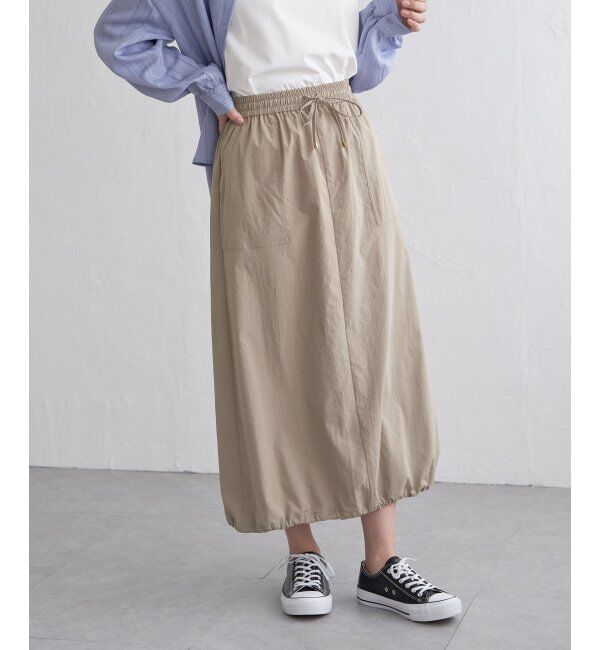 ikka「ドライテックチノベイカースカート」|スカート|