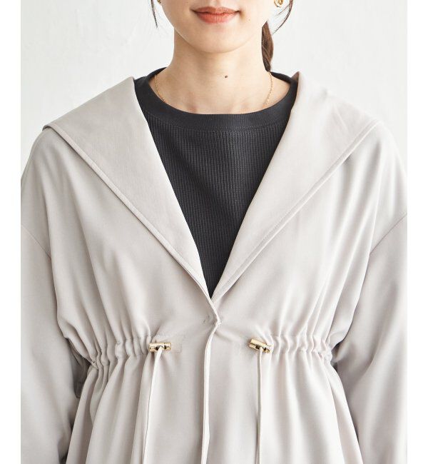 ikka「UVドロストフードガウン」|その他|