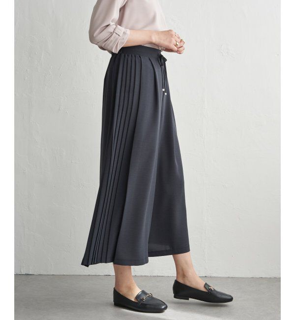 IKKA LOUNGE「冷感さらさらジョーゼットパンツ」|その他|