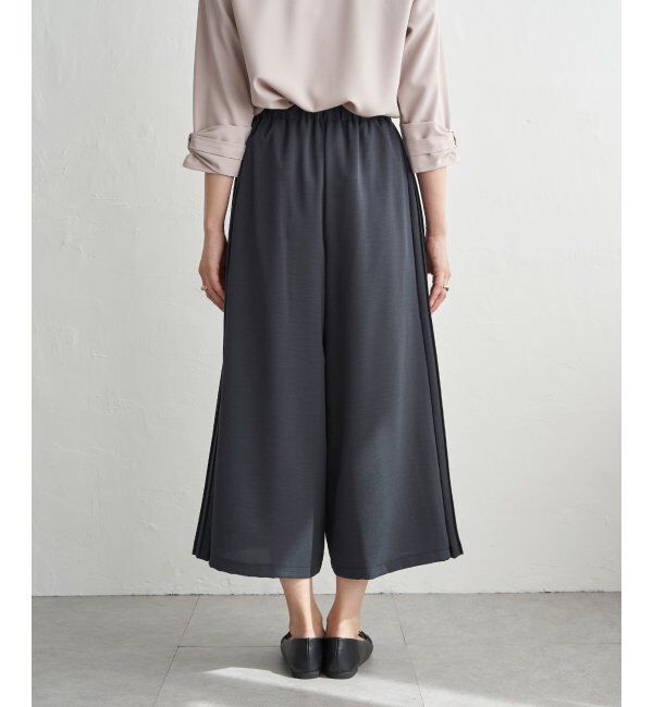 IKKA LOUNGE「冷感さらさらジョーゼットパンツ」|その他|