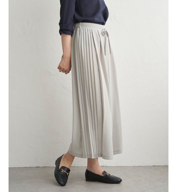 IKKA LOUNGE「冷感さらさらジョーゼットパンツ」|その他|