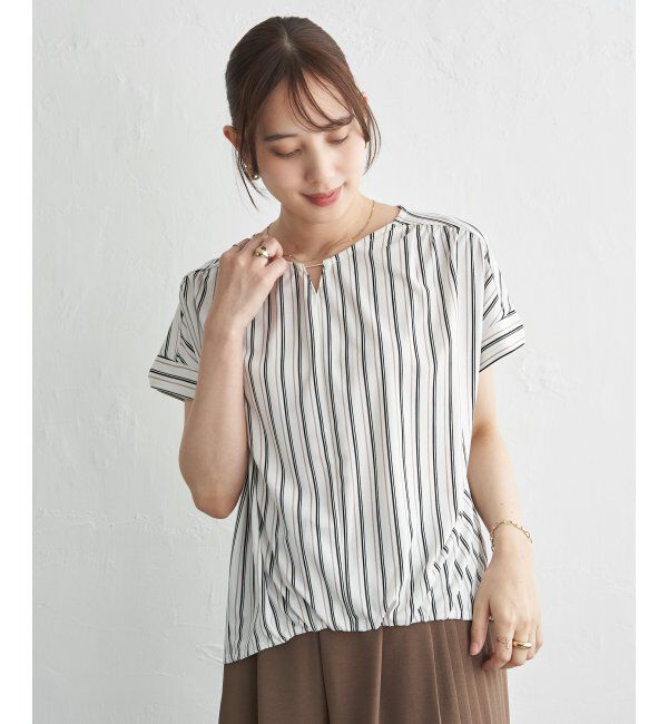 IKKA LOUNGE「【セットアップ対応】GOKU楽冷感半袖プルオーバー」|Tシャツ・カットソー|