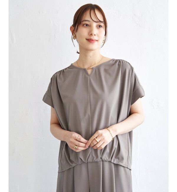 IKKA LOUNGE「【セットアップ対応】GOKU楽冷感半袖プルオーバー」|Tシャツ・カットソー|