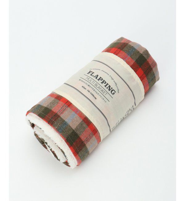 Lbc with Life「チェック柄ブランケット」|クッション・クッションカバー|