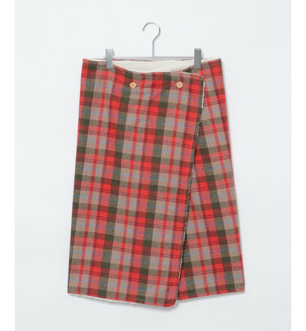 Lbc with Life「チェック柄ブランケット」|クッション・クッションカバー|