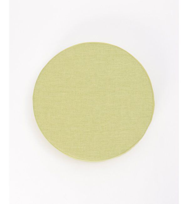 Lbc with Life「ラウンド スラブ&パイルシートクッション H8cm」|クッション・クッションカバー|