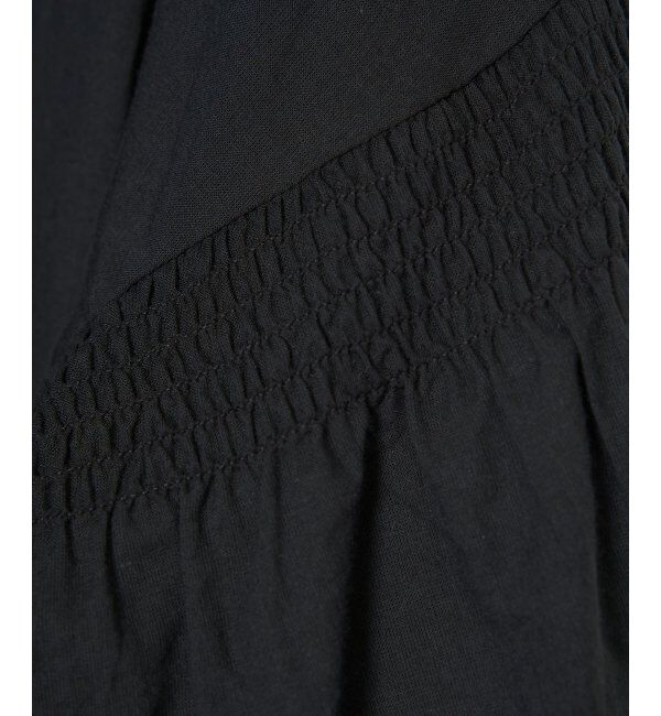 Lbc with Life「リネンブレンドシャーリングワンピ」|ワンピース|