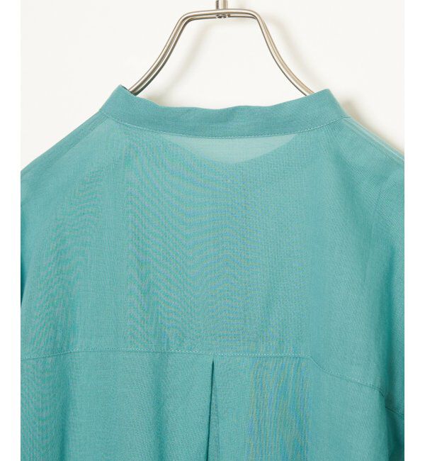 Lbc with Life「リネンブレンドシャーリングワンピ」|ワンピース|