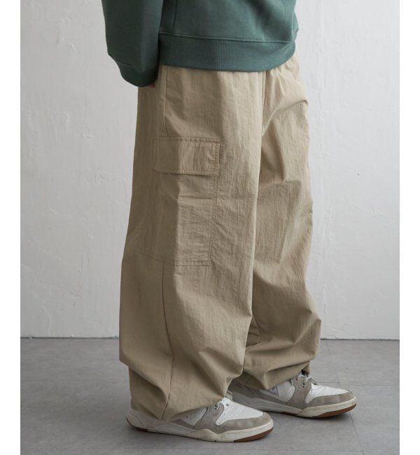 VENCE share style「Red Cap Girl レッドキャップガール ワッペン付きナイロンカーゴパンツ」|その他|