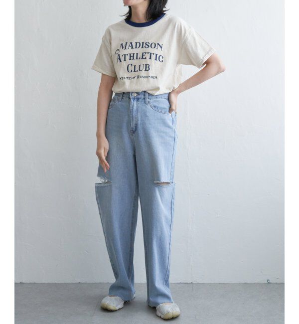 VENCE share style「MADISONリンガーT」|Tシャツ・カットソー|