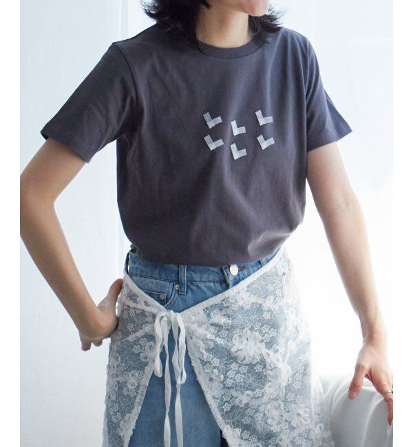 VENCE share style「オーガンジーハートTシャツ」|Tシャツ・カットソー|
