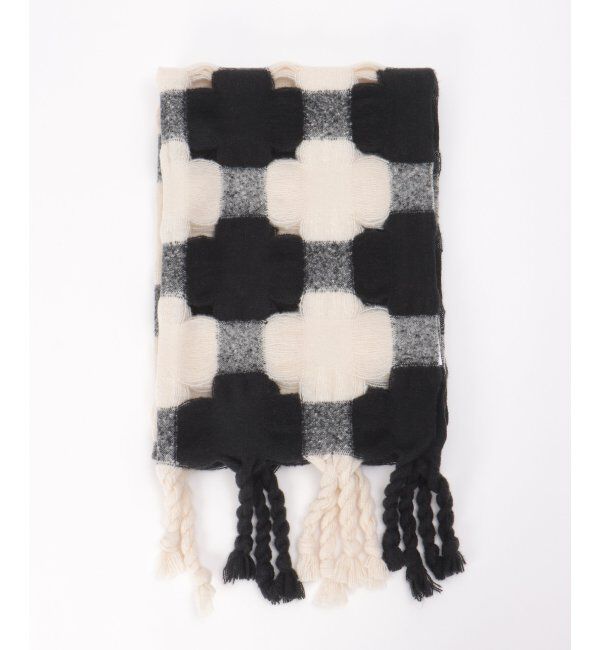 VENCE share style「メッシュチェックマフラー」|バンダナ・スカーフ|