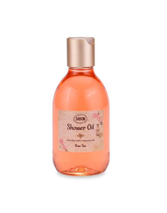 SABON「シャワーオイルS」|ボディクレンジング|ローズティー