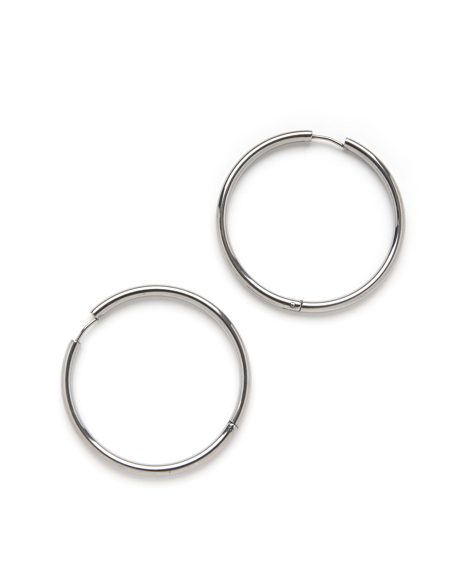 colleca la「[stainless]45mm・ベーシックフープピアス〈金属アレルギー対応〉」|ピアス|