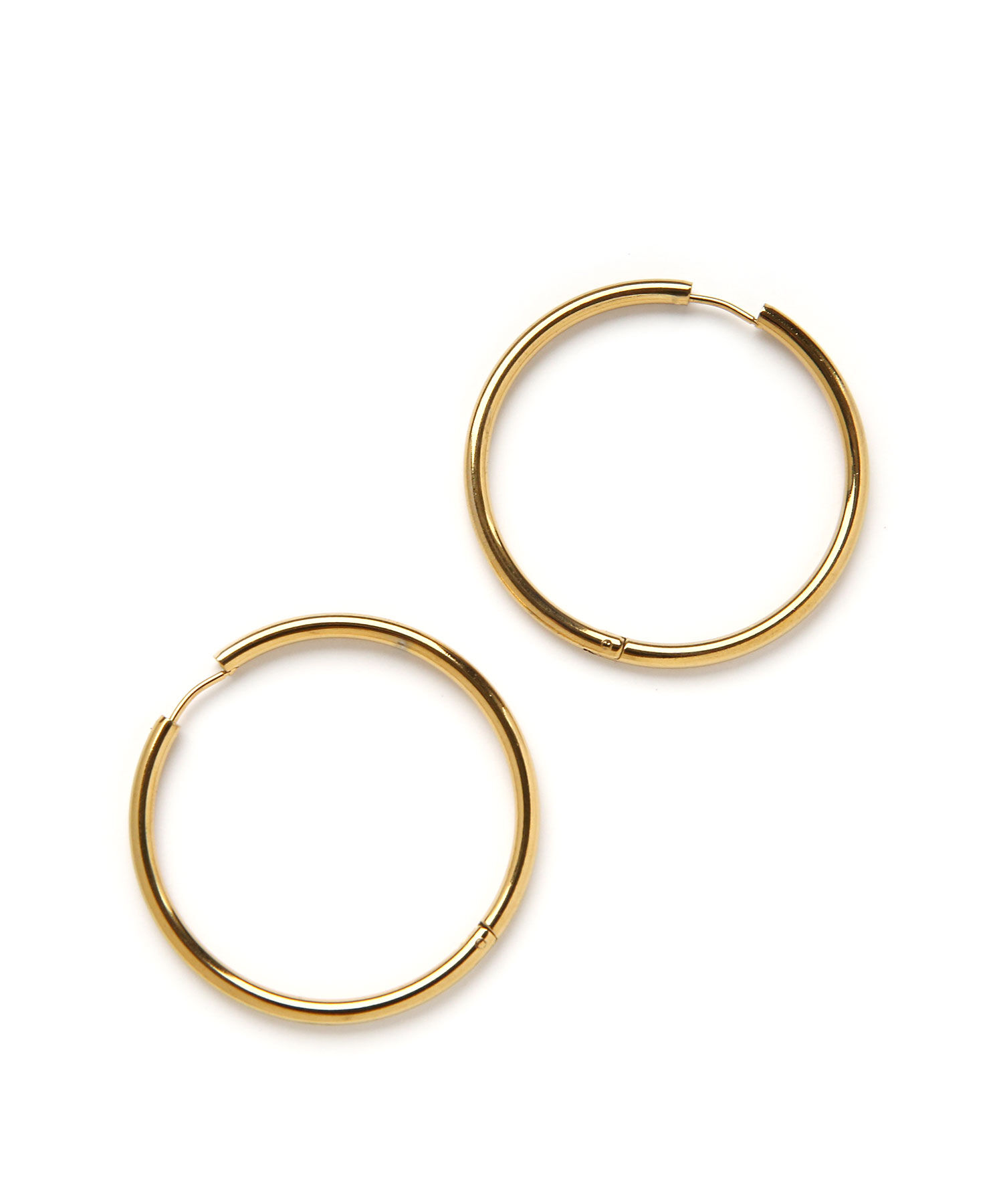 colleca la「[stainless]45mm・ベーシックフープピアス〈金属アレルギー対応〉」|ピアス|