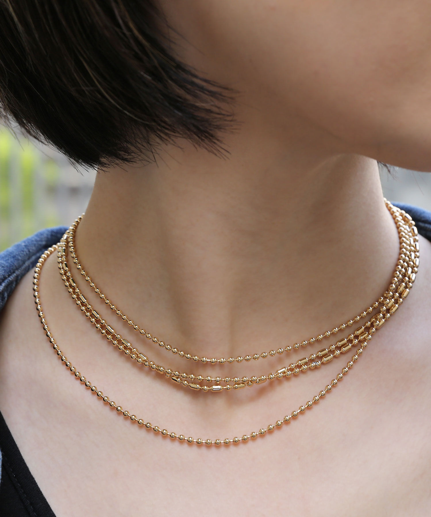 colleca la「マルチロングチェーンネックレス」|ネックレス|