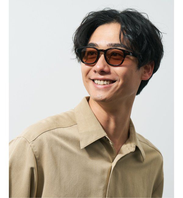  「【WEB限定】 Zoff｜JOURNAL STANDARD relume ウェリントン型 サングラス UVカット ジャーナルスタンダード」|サングラス|茶系デミ