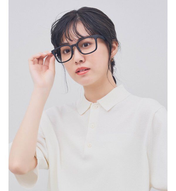  「ウェリントン型 メガネ【SNAP GRIP搭載】 スポーツ 運動用｜ズレ落ち防止｜伊達メガネ  レンズ交換券付」|メガネ|