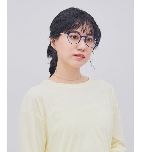  「ボストン型 メガネ｜クリアカラー｜伊達メガネ 度付きメガネ｜ユニセックス  レンズ交換券付」|メガネ|