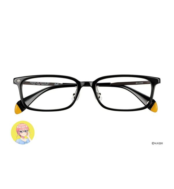  「Zoff｜五等分の花嫁＊ 中野一花モデル[ご予約限定特典アクリルスタンド付き] レンズ交換券付」|メガネ|