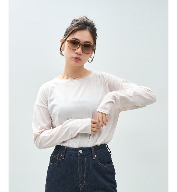  「Zoff meets LISA LARSON｜ラウンド型 サングラス｜リサ・ラーソン｜紫外線防止 UVカット｜ユニセックス」|サングラス|