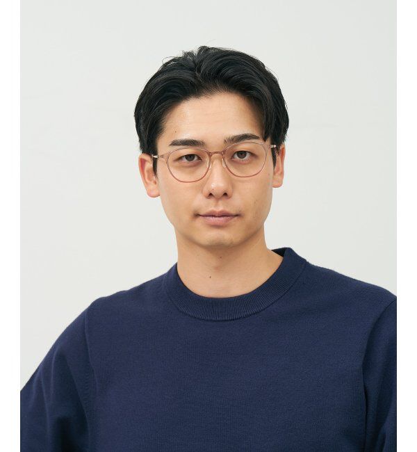  「MAQuillAGE(マキアージュ) コラボ｜ 血色感 メガネ | 中顔面短縮みえ メイク 大人可愛い レンズ交換券付」|メガネ|