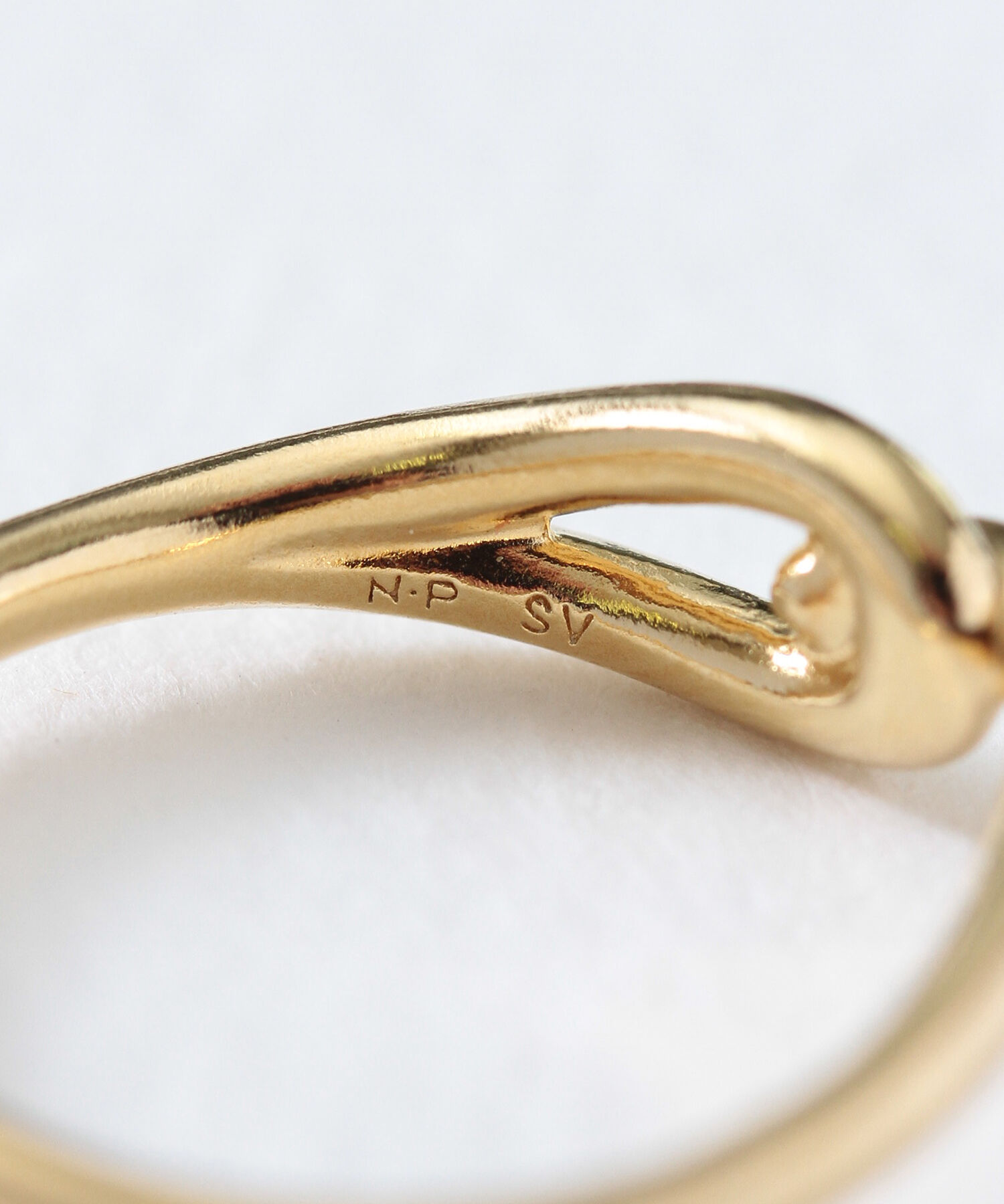 NOIR DE POUPEE「silver925 ロープスモール リング (ニッケルフリー)」|リング|