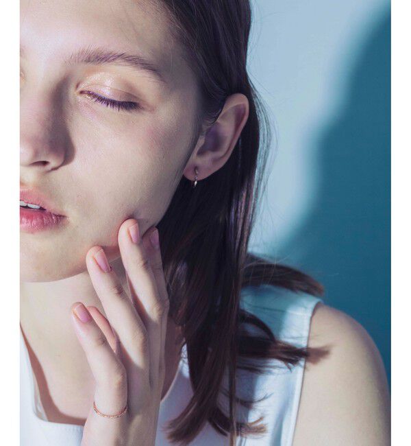 ete「ツイスト フープイヤリング」|イヤリング|