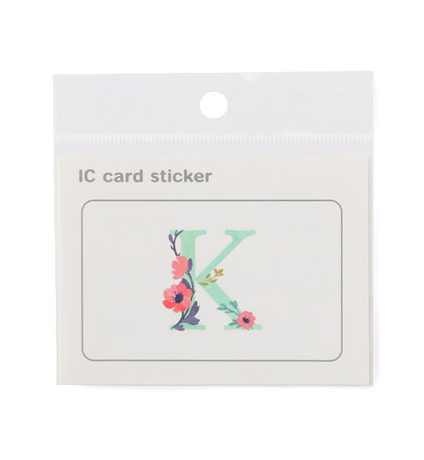  「FLOWER INITIAL ICｶｰﾄﾞｽﾃｯｶｰ」|その他|K