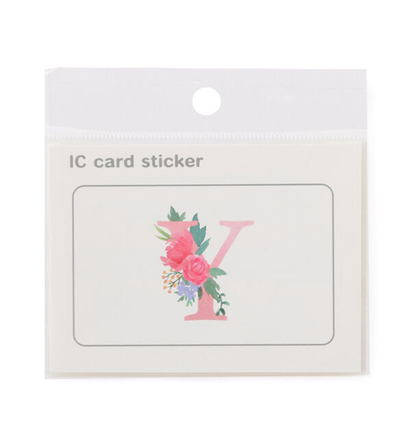 「FLOWER INITIAL ICｶｰﾄﾞｽﾃｯｶｰ」|その他|Y